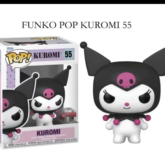 New Sanrio Kuromi funko pop 55 figure 4" - Picture 6 of 6